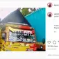 Pemotor Ini Beri Pelajaran 'Menyakitkan' ke Supir Truk (Instagram @agoez_bandz4)