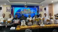 BNN Ungkap 3 Kasus Narkoba Jaringan Internasional, 8 Tersangka Diamankan