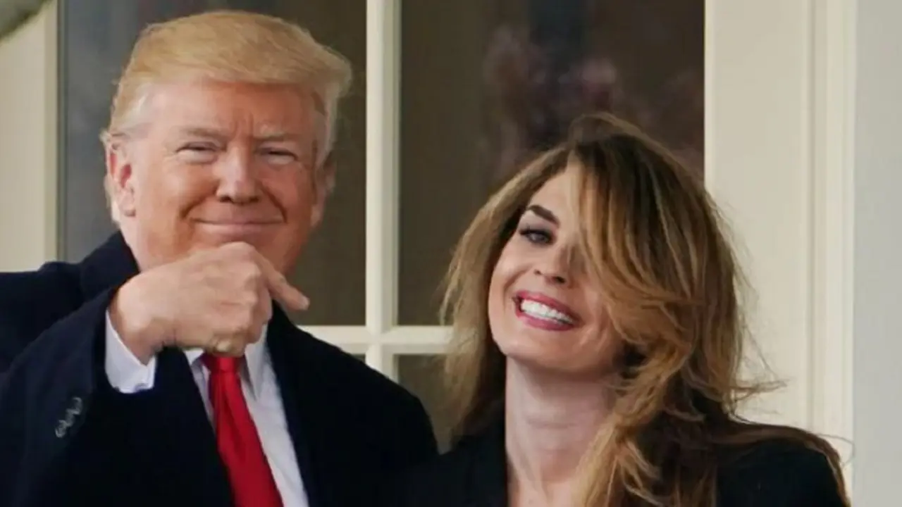 Hope Hicks menjadi ajudan terdekat Trump yang tesnya positif sejauh ini (AFP)