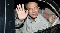 Menteri Agama Suryadharma Ali memenuhi panggilan KPK. Jakarta, Selasa (6/5/2014) (Liputan6.com/Johan Tallo)