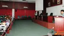 Citizen6, Jakarta: Panglima TNI Laksamana TNI Agus Suhartono, memberikan ceramah kepada 50 peserta Forum Konsolidasi (Forkon) Pimpinan Pemerintah Daerah Bupati/Walikota dan Ketua DPRD  Angkatan VI 2012, di Gedung Trigatra Lemhannas RI Jakarta, Jumat (30/3