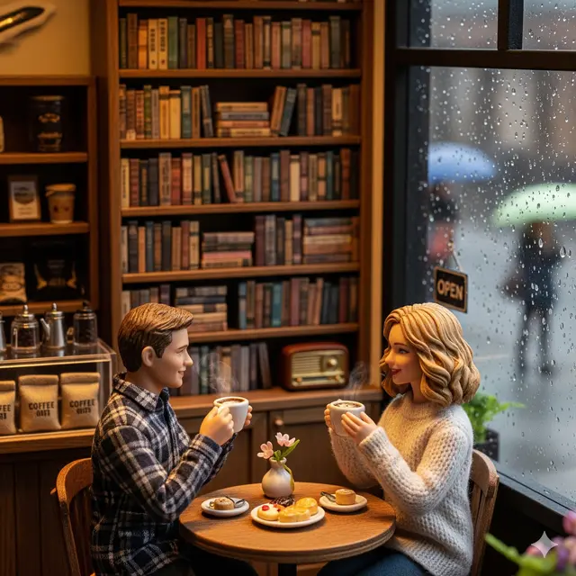 Prompt Gemini AI Miniatur Viral Bareng Pasangan (Foto: Gemini AI)