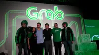 Grab resmi luncurkan produk baru yaitu GrabFresh di Singapura, Selasa (10/7/2018). (Bawono/Liputan6.com)