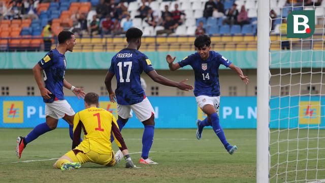 Timnas Jerman U-17 Vs Timnas Amerika Serikat U-17_16 Besar Piala Dunia U-17 2023