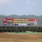 Sebanyak 500 prajurit resmi menyandang brevet raider di Pusdiklatpassus Cilacap. (Foto: Liputan6.com/Humas Pemkab Cilacap)