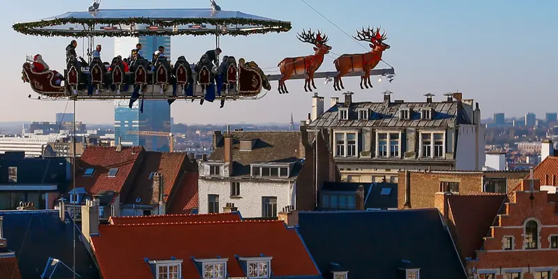 20161125-Makan Malam di Atas Kereta Santa Claus-Belgia