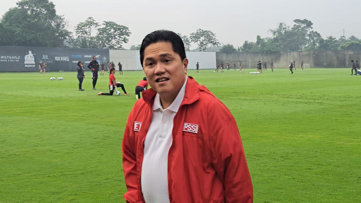 Hadapi Kualifikasi Piala Asia Wanita 2026, Erick Thohir Tak Ingin Beri Tekanan Lebih ke Timnas Putri Indonesia