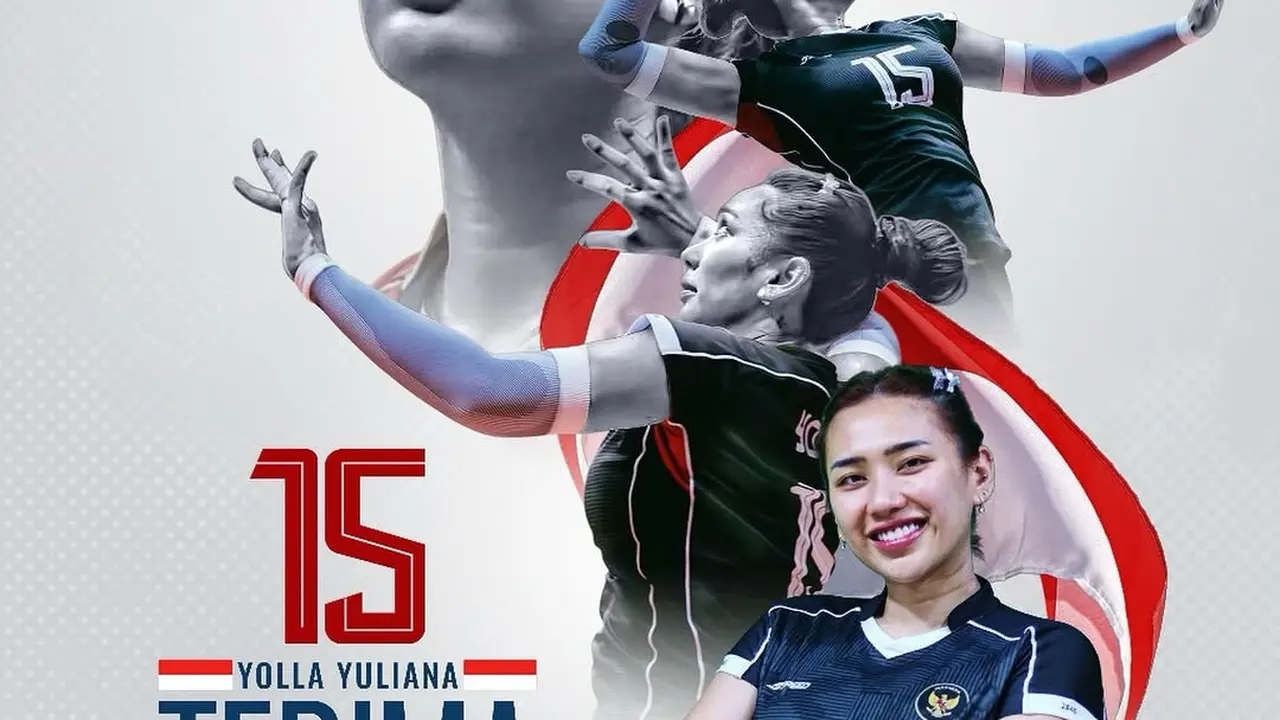 Yolla Yuliana -  Timnas Voli Putri Indonesia - Bola Voli