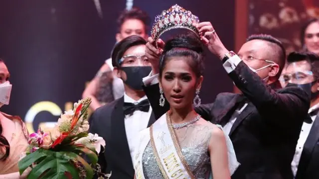 Amalia Tambunan berhasil meraih Miss Global Indonesia 2020