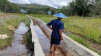 Rehabilitasi Jaringan Irigasi Tersier. (Dok. Kementan)