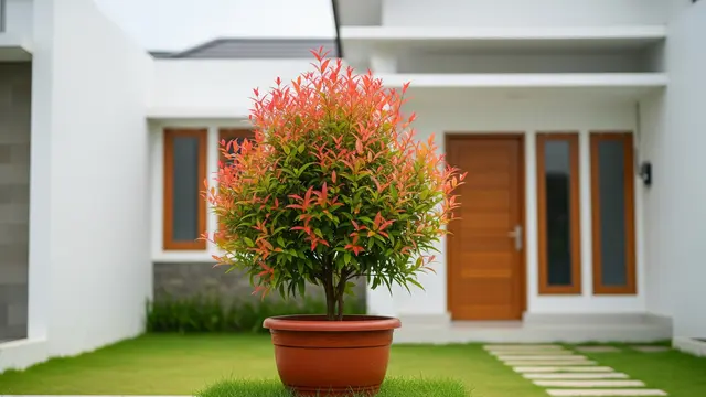 Jenis Tanaman Pot Luar Rumah yang Mudah Dirawat