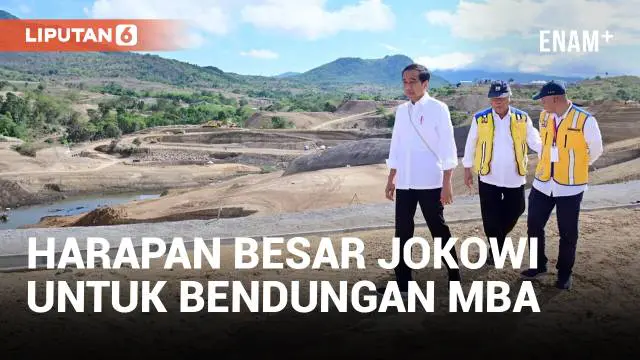 Presiden Joko Widodo (Jokowi) optimis proyek pembangunan Bendungan Mbay di Nusa Tenggara Timur (NTT) akan selesai pada akhir tahun 2024.