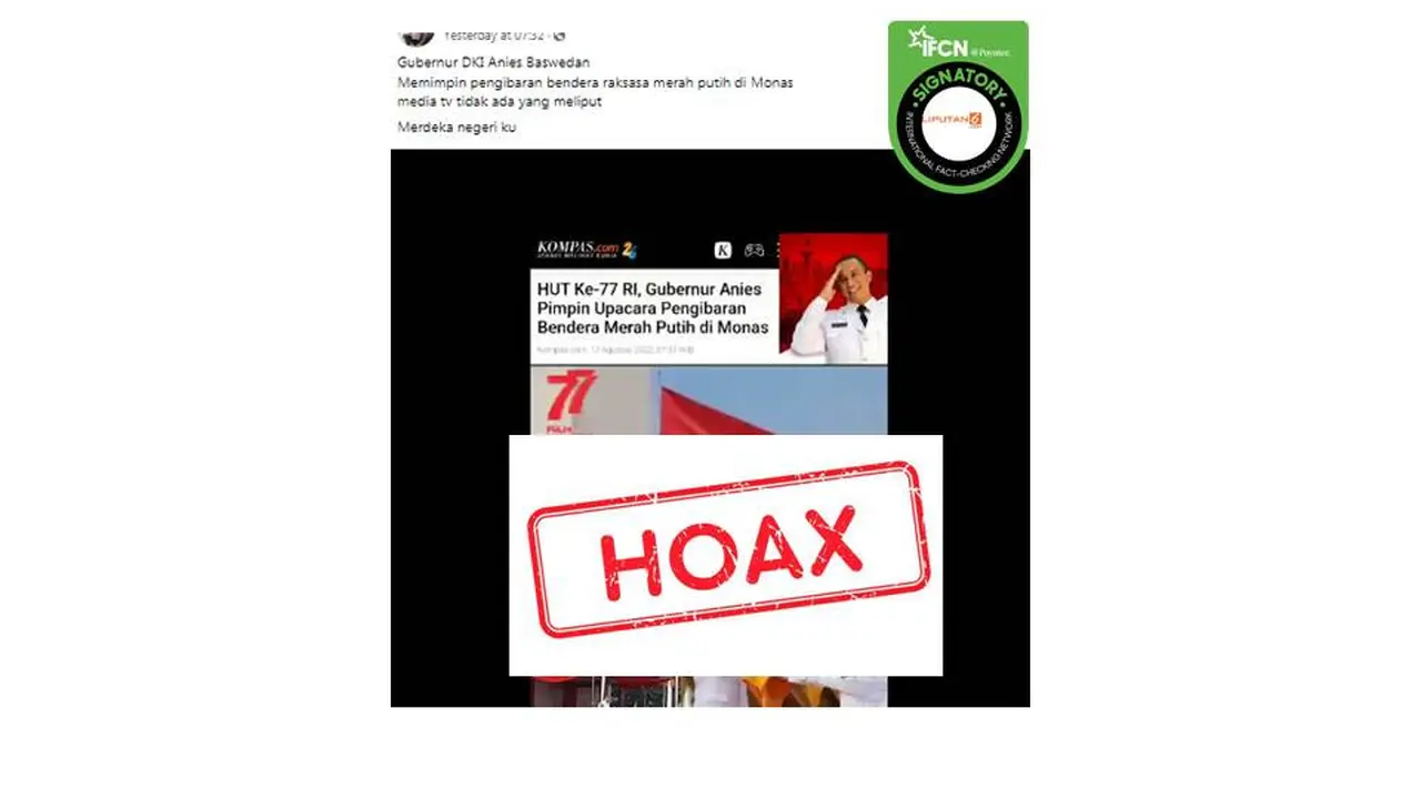 Cek Fakta Monas