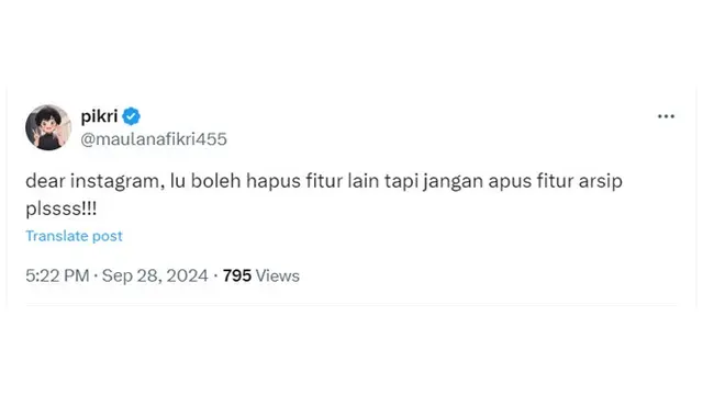 6 Cuitan Netizen Arsip Instagram Dihapus Ini Bikin Sedih, Kenangannya Hilang