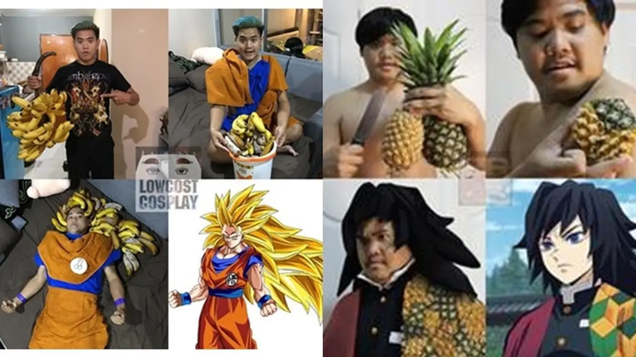 6 Cosplay Low Budget Pakai Buah Warna Kuning Ini Bikin Ngakak