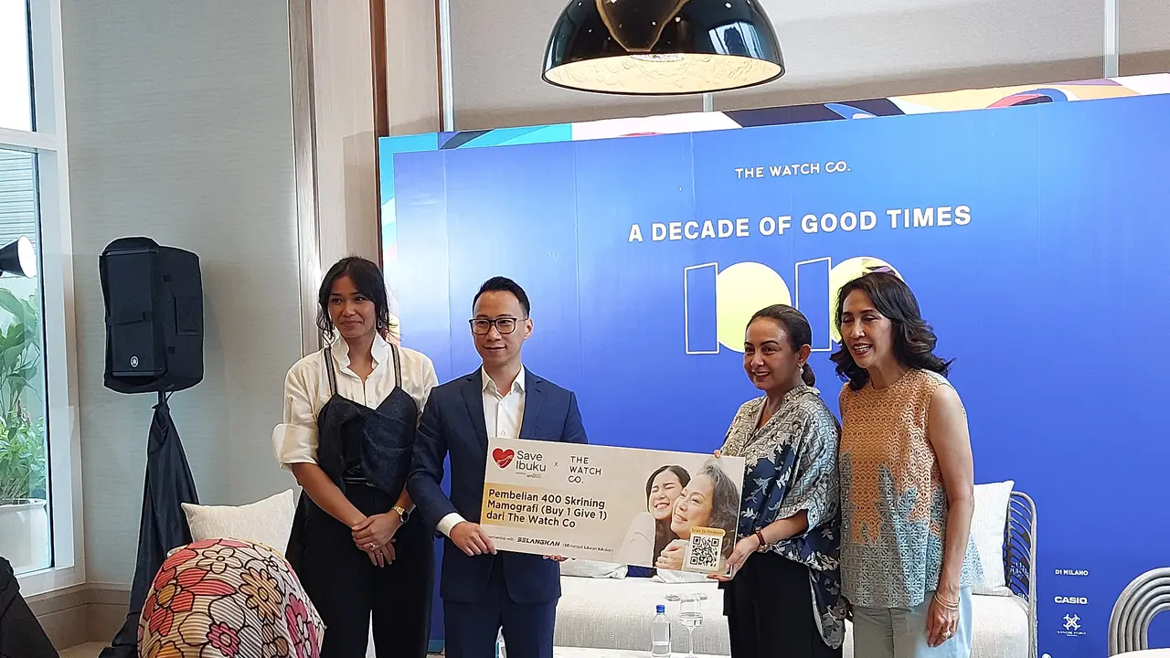 Rayakan Satu Dekade, The Watch Co. Bagikan 400 Mamogram Gratis Bersama Dompet Aman
