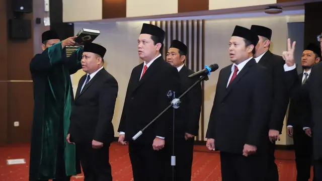 Menaker Ida Fauziyah Lantik Lima Pejabat Tinggi Pratama Kemnaker