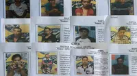 Polres Binjai, Sumatera Utara, mengeluarkan daftar pencarian orang terhadap 12 dari 18 tahanan kabur yang belum tertangkap. (Liputan6.com/Reza Efendi)