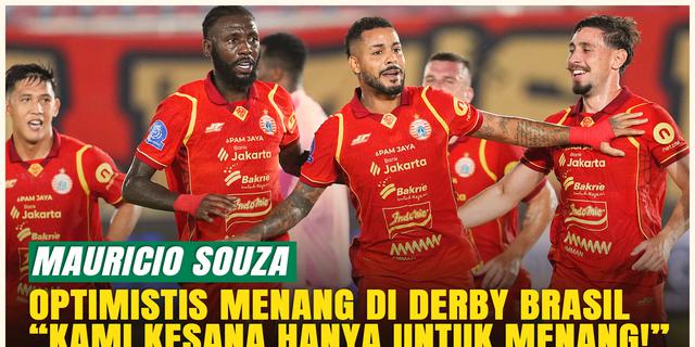 Jelang Duel Panas Vs Arema, Mauricio Souza Bertekad Bawa 3 Poin untuk Persija!