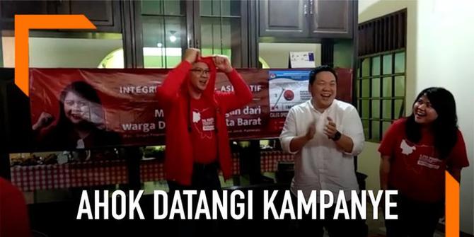 VIDEO: Ahok Datang ke Kampanye Mantan Stafnya