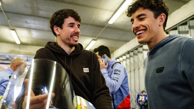 Alex Marquez dan Marc Marquez