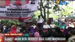 Djarot Saiful Hidayat berjanji akan meningkatkan penghasilan para guru dengan memberi insentif dan Kartu Sumut Sejahtera.