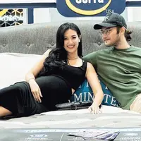 Baby Bump Sylvia Fully hamil anak ketiga (Foto: Instagram @sylvia_fully88)