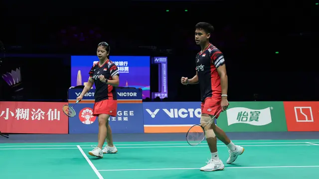 Jafar Hidayatullah/Felisha Alberta Nathaniel Pasaribu - Badminton Asia Championships 2025 - Bulu Tangkis