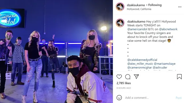 Dzaki Sukarno (Foto: Instagram/@dzakisukarno)ac