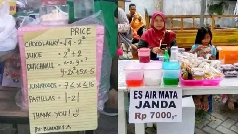 6 Tulisan Jualan Es Segar Buat Takjil di Pinggir Jalan Ini Kocak