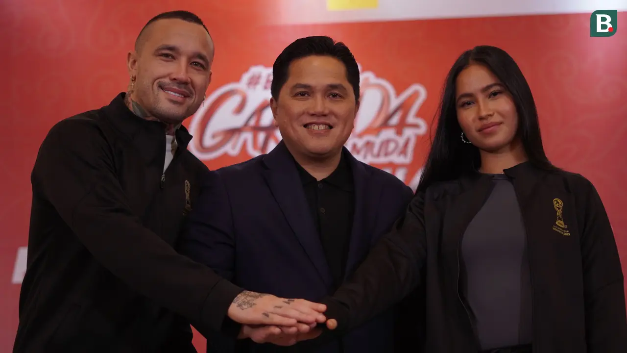 Foto: Radja Nainggolan dan Sabreena Dressler Ditunjuk Sebagai Duta Piala Dunia U-17 2023