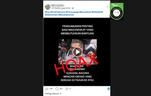 Cek Fakta: Hoaks Video Menkeu Suahasil Umumkan Bantuan Dana Hibah Lewat WhatsApp