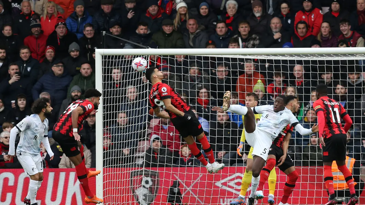 Bournemouth Vs Liverpool di Premier League 2022/2023