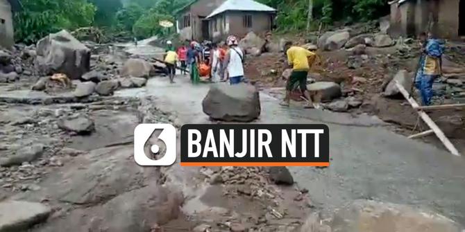 VIDEO: 7 Jenazah Ditemukan  Akibat Banjir Bandang di Lembata NTT