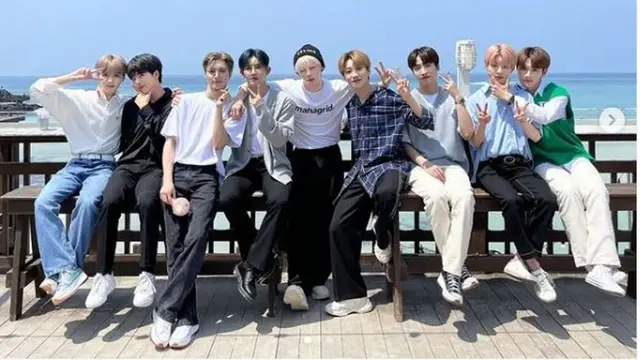 Boy group BLANK2Y. 