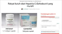 Perempuan Ini Upayakan Harga Obat Hepatitis C Terjangkau