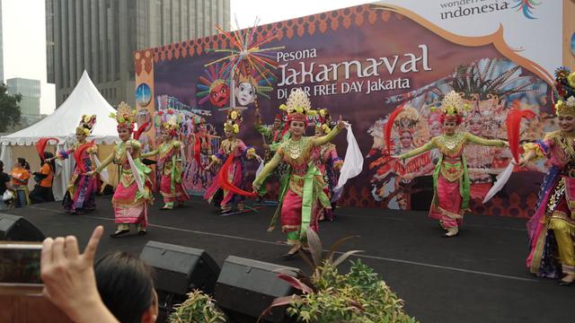 Jakarnaval di Car Free Day