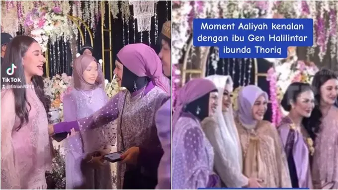 Orang Tua Gen Halilintar Berikan Lampu Hijau pada hubungan Thariq Halilintar dan Aaliyah Massaid