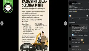Deretan Hoaks Seputar Peristiwa di NTB, Urusan Vaksin hingga SPPG Dibakar