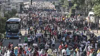 Ribuan Warga Meriahkan Car Free Day Perdana di 2016 