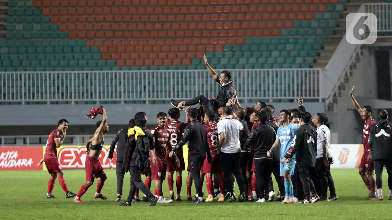 FOTO: Persis Solo Promosi ke BRI Liga 1