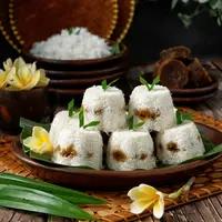 Resep awug awug tepung beras./Copyright&nbsp;shutterstock.com/g/Luluk+Iswatin