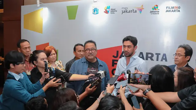 Wakil Gubernur (Wagub) DKI Jakarta, Rano Karno usai resmi meluncurkan Jakarta Film Commission (JFC) di XXI Djakarta Theater, Menteng, Jakarta Pusat. (Istimewa)
