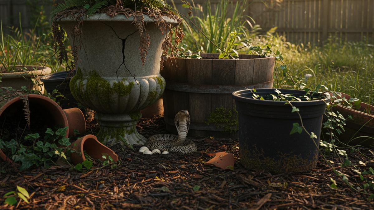 7 Jenis Pot Tanaman yang Menarik Ular Kobra Bertelur di Halaman Rumah, Waspadai Tanda-Tandanya