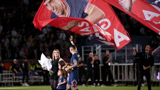 Foto: Emosional! Perpisahan Angel Di Maria dengan Paris Saint-Germain, Cetak Gol Terakhir untuk Kemenangan Les Parisiens