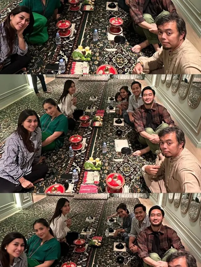 6 Potret Syukuran Rumah Baru Nagita Slavina dan Raffi Ahmad, Buka Puasa Bersama
