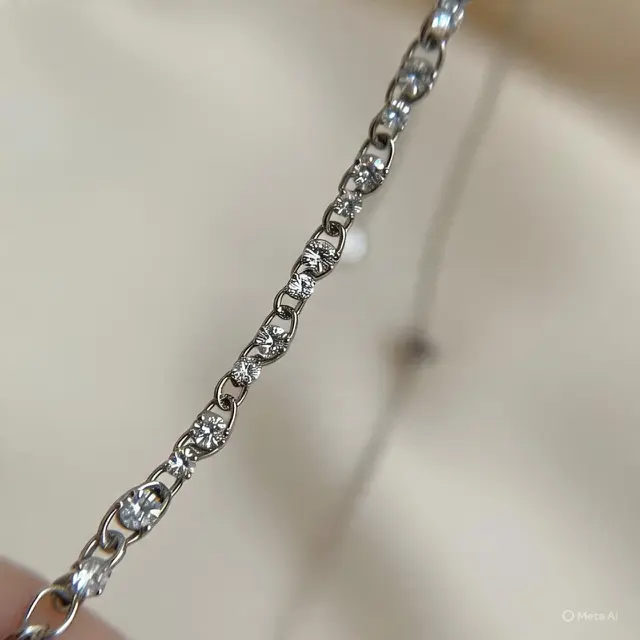 Gelang Emas Putih