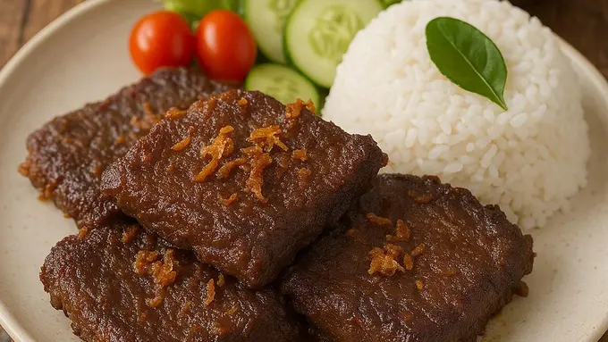 Ilustrasi Gepuk Nyonya Ong