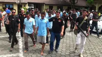 Polresta Yogyakarta menggerebek pesta sabu 16 tahanan Lapas Klas IIA Wirogunan. (Liputan6.com/Switzy Sabandar)
