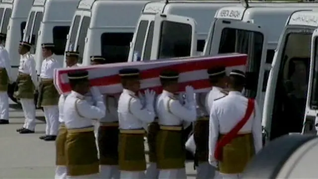 Jenazah Korban Pesawat MH17 Tiba